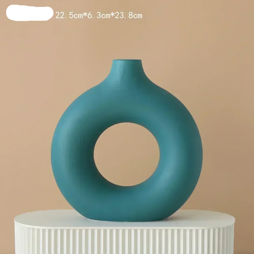 Vase céramique Donut